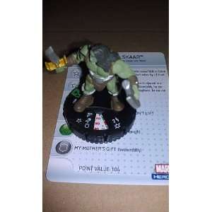  Marvel Heroclix Incredible Hulk Skaar 