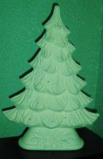 16 inch Sill Sitter Christmas Tree   Ceramic Bisque Ready to Paint 
