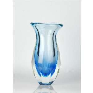  C115 Cobalt Blue Hand Blown Art Glass Vase