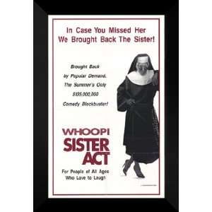 Sister Act 27x40 FRAMED Movie Poster   Style C   1992  