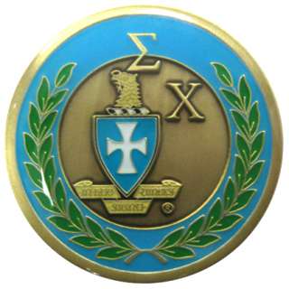 ENGRAVED Sigma Chi   Licensed Challenge Coin  