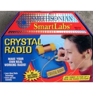  Smithsonian Smart Labs Crystal Radio Kit Toys & Games