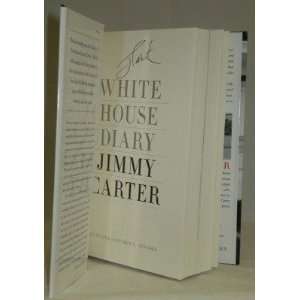 JIMMY CARTER Autographed White House Diary Book   Sports Memorabilia