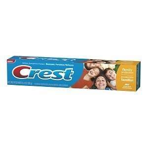  Crest Family Protection Toothpaste, Fresh Mint, 6.4 oz 
