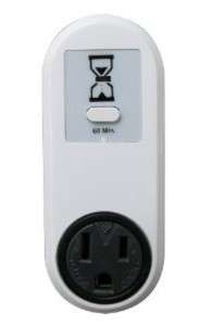 NEW Simple Touch Auto Shut Off Safety Outlet Single Setting C30002 