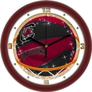   Gamecocks USC NCAA 12In Slam Dunk Wall Clock