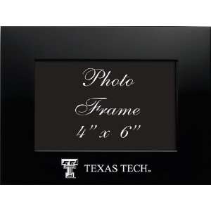  Texas Tech University   4x6 Brushed Metal Picture Frame 