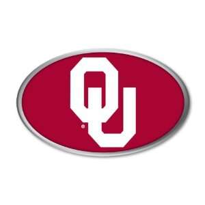 University of Oklahoma Sooners NCAA College Sports Team Color & Chrome 