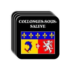 Rhone Alpes   COLLONGES SOUS SALEVE Set of 4 Mini Mousepad Coasters