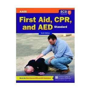  Book First Aid/CPR/AED Standard 6