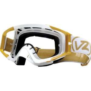  VonZipper Porkchop MX Goggles (PORKCHOP White / Gold 