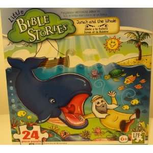   Bible Stories 24 Piece Puzzle   Jonah and the Whale Toys & Games