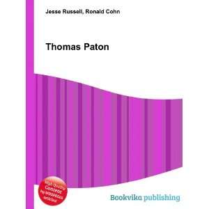  Thomas Paton Ronald Cohn Jesse Russell Books