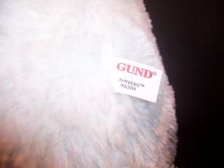 Gund Shivers Plush Teddy Bear Boscovs Exc Stuffed 46301  