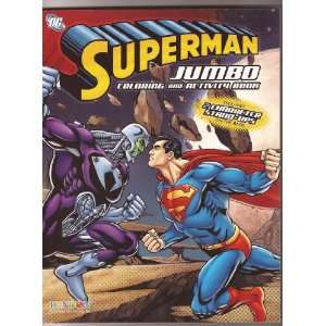  DC Comic Jumbo Coloring & Activity Book (Superman 