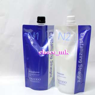 Shiseido Crystallizing Straight N1 N2 Fine /Tinted Hair  
