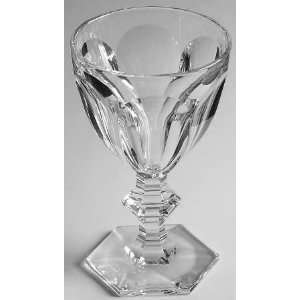  Baccarat Harcourt (Cut) Tall Water Goblet, Crystal 