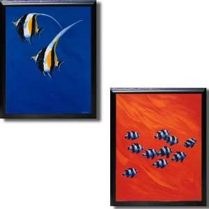   by Keith Siddle Framed Canvas 2 pc Set Ready to Hang