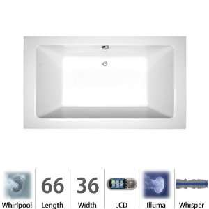  Jacuzzi SIA6636 WCR 5IW W White Sia 66 x 36 Sia Drop In 