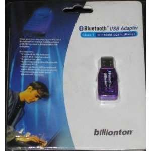  Billionton Class 1 Bluetooth USB Adapter Electronics