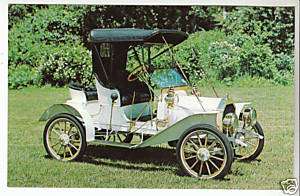 1908 BUICK MODEL 10 RUNABOUT RUMBLE Car Photo POSTCARD  