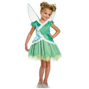   The Wings Tinkerbell Classic Child Costume / Green   Size Medium (7/8