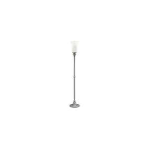   74.5 Pewter Torchiere by House of Troy N600 PTR