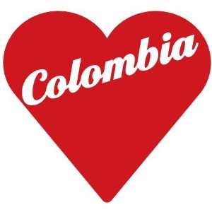  Corazon Colombia   Colombia Heart   Decal / Sticker 