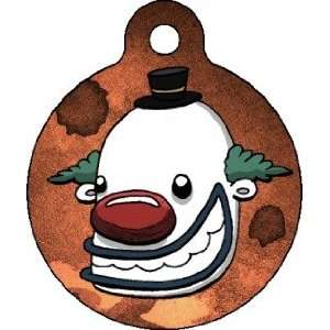  Happy Clown Pet ID Tag for Dogs and Cats   Dog Tag Art 