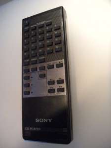 VINTAGE SONY REMOTE RM D270 FOR SONY CD PLAYER CDP 770  