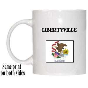  US State Flag   LIBERTYVILLE, Illinois (IL) Mug 