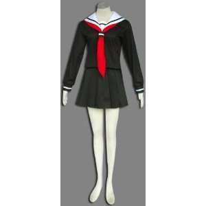 Japanese Anime Jigoku Shojo Cosplay Costume   Enma Ai Winter Sailor 
