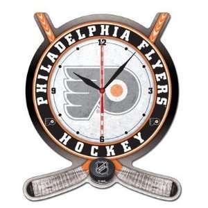  Philadelphia Flyers NHL Hockey Crossed Sticks & Puck High 