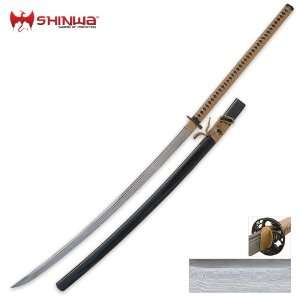  Shinwa Odachi Tan Sword Damascus