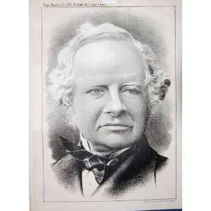   Portrait Lord Granville Bailie 1880 Glasgow Conscience