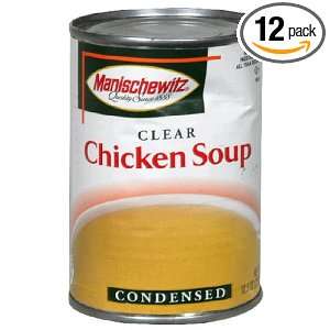 MANISCHEWITZ Chicken Consomme Condensed Soup, 10.5 Ounce Cans (Pack of 
