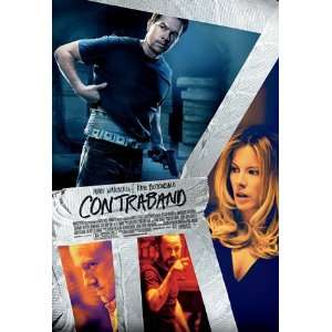  Contraband Regular Original Movie Poster Double Sided 