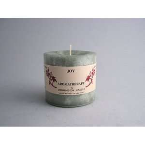  Joy aromatherapy half pillar candle Bennington Candle 
