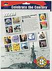 1970s Celebrate Century Postage Stamp Sheet 1999 Scott