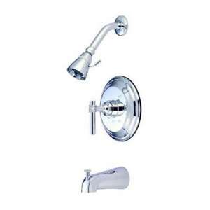 Milano Pressure Balanced Tub and Shower Faucet with Magellen Lever 