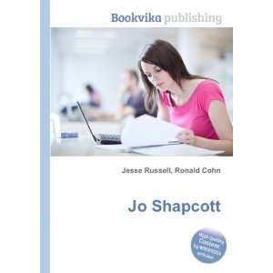  Jo Shapcott Ronald Cohn Jesse Russell Books