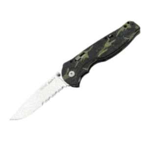  SOG Knives 00198 Flash II Assisted Open Part Serrated Bolt 