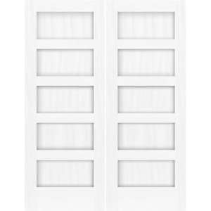  Interior Door Five Panel Shaker Primed Pair (Single also 