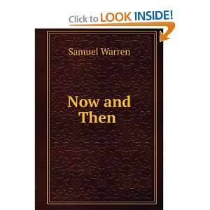  Now and Then Through a Glass Darkly Samuel Warren Books
