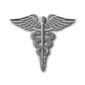  US Navy Hospital Corpsman Rating Badge Decal Sticker 3.8 