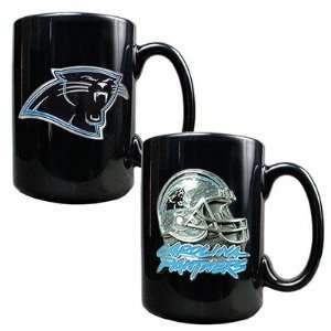  Great American Carolina Panthers Free Form Logo Coffee Mug 