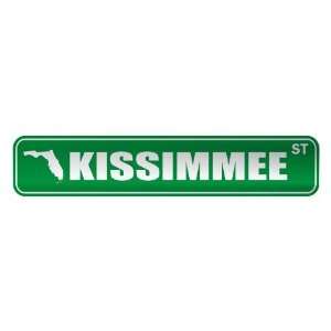   KISSIMMEE ST  STREET SIGN USA CITY FLORIDA