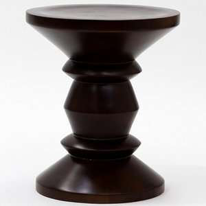 Whittle Accent Stool in Walnut