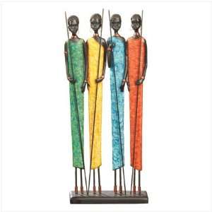 African Village Ladies Figurine 