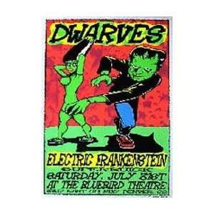  Dwarves Electric Frankenstein Denver Gig Poster KUHN